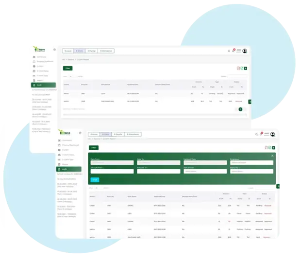 eclaim audit screenshot